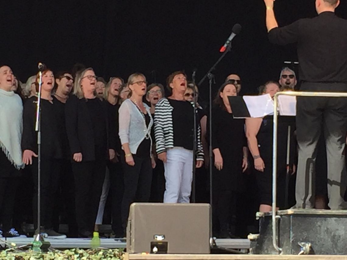Ringsted Gospel Choir sommerkoncert featuring Jnr. Robinson 