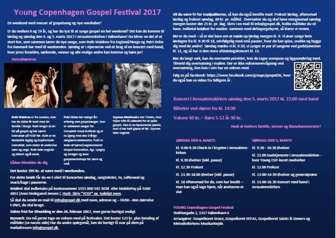 Young Copenhagen Gospel Festival 2017