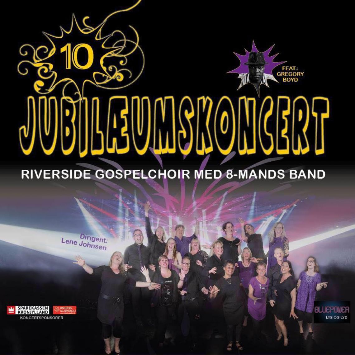 Riverside Gospelchoir 10 års jubilæumskoncert