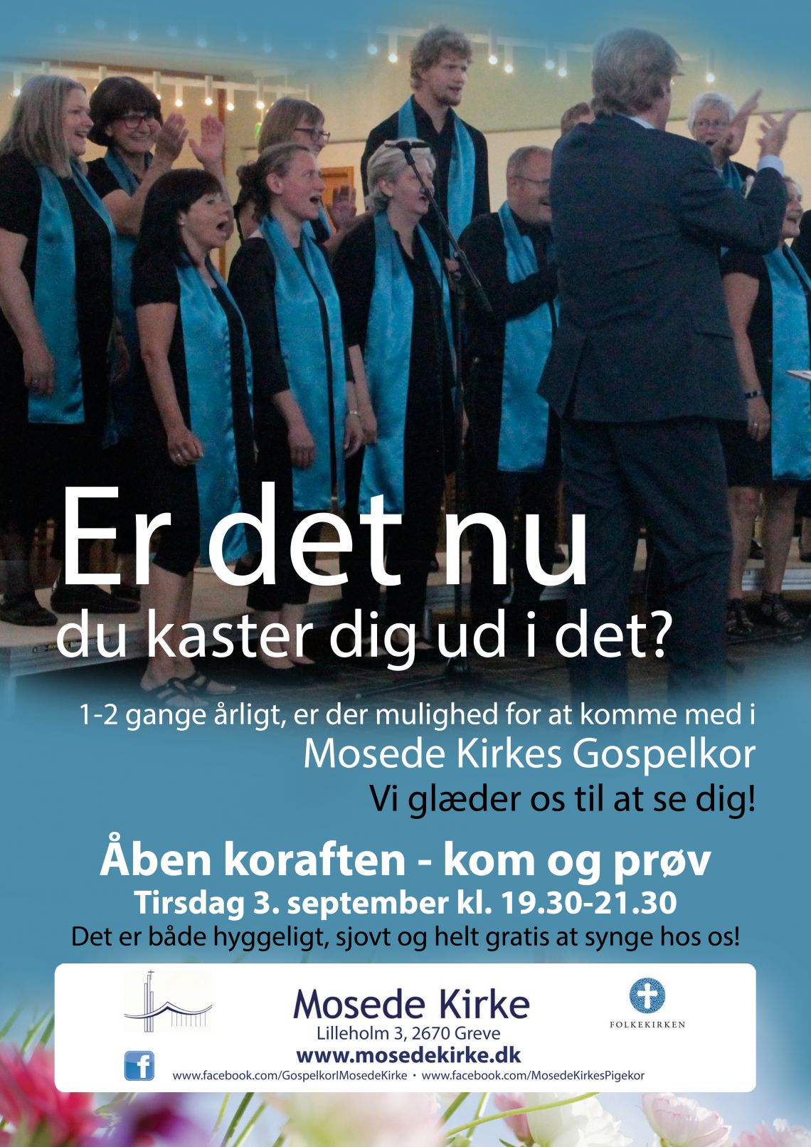 Åben koraften med Mosede Kirkes Gospelkor!!!