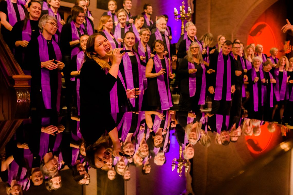Gospelkoncert på kulturnatten