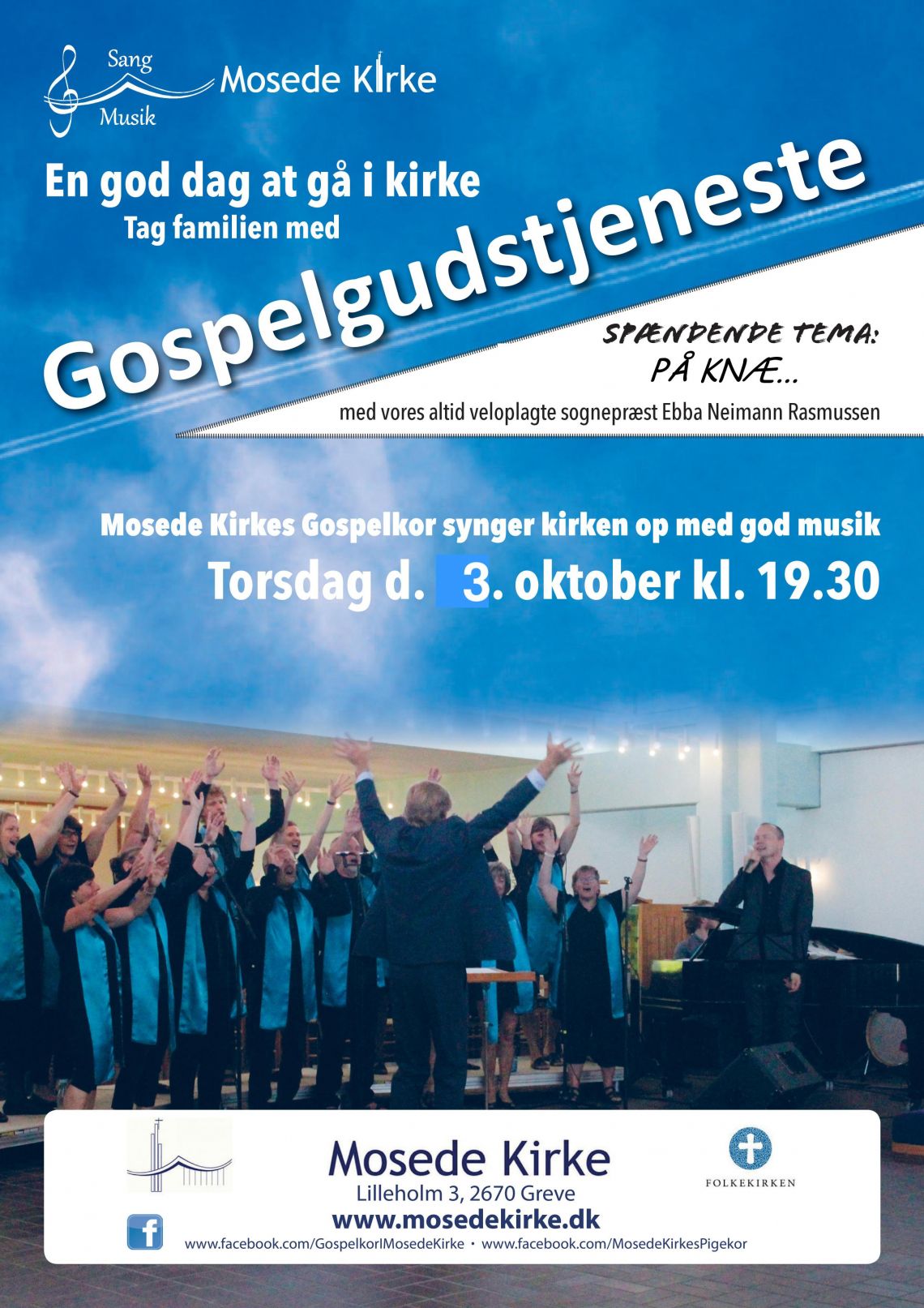 Gospelgudstjeneste i Mosede Kirke
